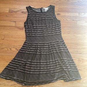 Max Studio Textured Stripe Dress